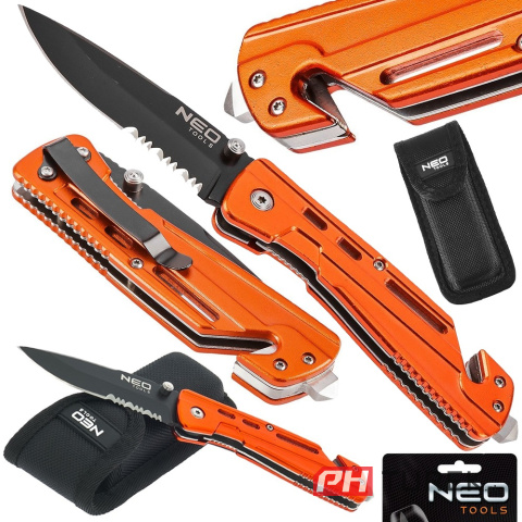 Składany nóż turystyczny z blokadą scyzoryk neo ➤ phturek.pl